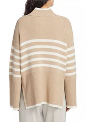 Rails Tessa Ribbed Quarter-Zip Sweater