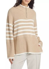 Rails Tessa Ribbed Quarter-Zip Sweater