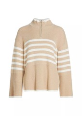 Rails Tessa Ribbed Quarter-Zip Sweater