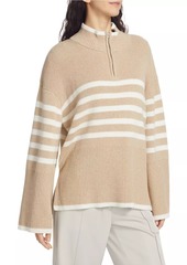 Rails Tessa Ribbed Quarter-Zip Sweater