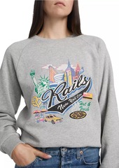 Rails Vintage Raglan-Sleeve Sweatshirt