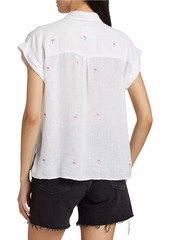 Rails Whitney Linen-Blend Shirt