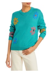 Rails Womens Flowers Crewneck Pullover Sweater