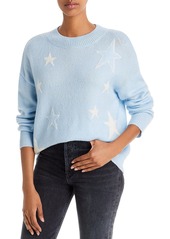 Rails Womens Knit Star Pattern Pullover Sweater