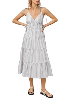 Rails Womens V-Neck Midi Sundress