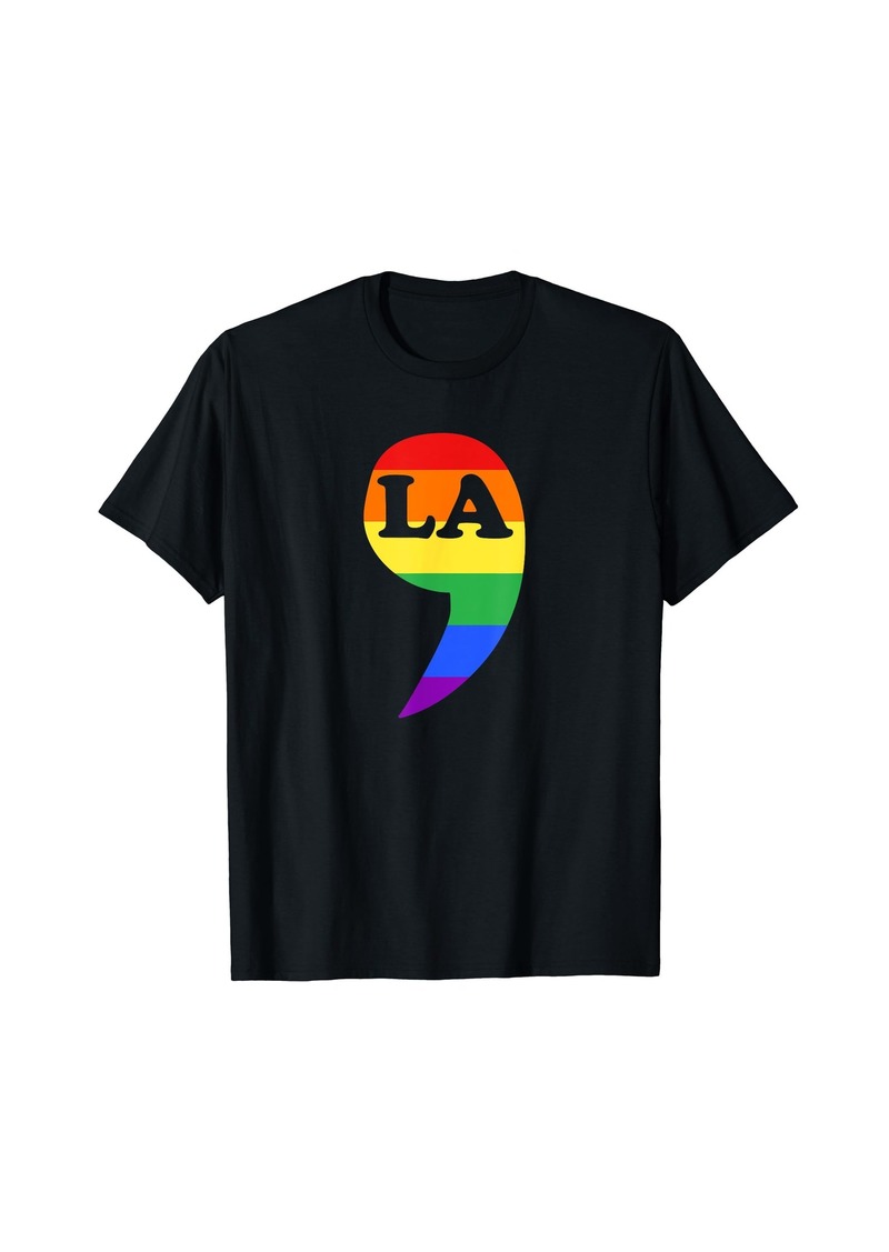 Comma La LGBT Rainbow Gay Kamala Harris T-Shirt