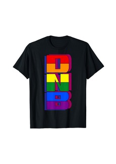 DNB Pride Original Junglist Drum'n'Bass Rainbow T-Shirt