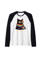Kind Gay Rainbow Ally Shirt . LGBT Idea Raglan Baseball Tee