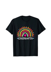 Kindergarten Teacher Students Rainbow Back To School Gift T-Shirt