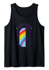 Out And Proud Rainbow Doorway Celebration Tank Top