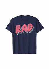 Rad Bright 70's Style Rainbows T-Shirt