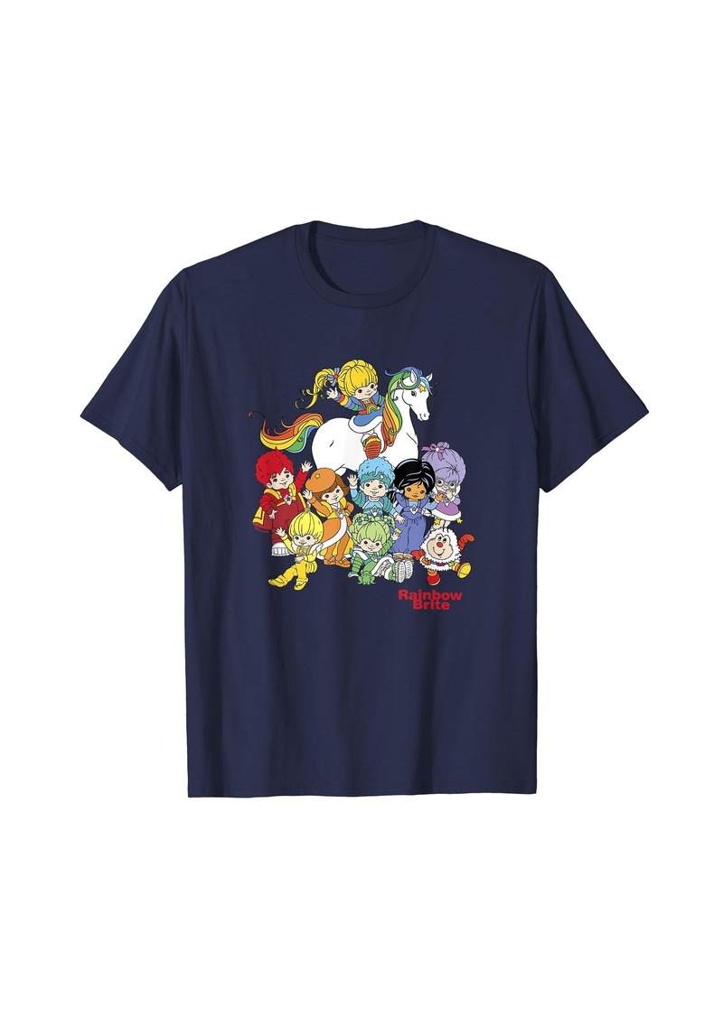 Rainbow Brite & Friends Vintage Color Kids And Sprites Group T-Shirt