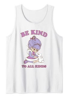 Rainbow Brite Be Kind To All Kinds Shy Violet & Bunny Tank Top