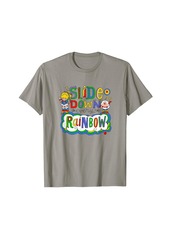 Rainbow Brite Slide Down Every Rainbow Colorful Logo T-Shirt