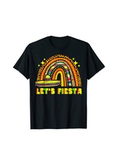 Rainbow Cinco De Mayo Party Lets Fiesta Mexican T-Shirt