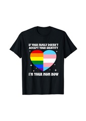 Rainbow Heart LGBT Gay Lesbian Transgender Pride LGBTQ Month T-Shirt