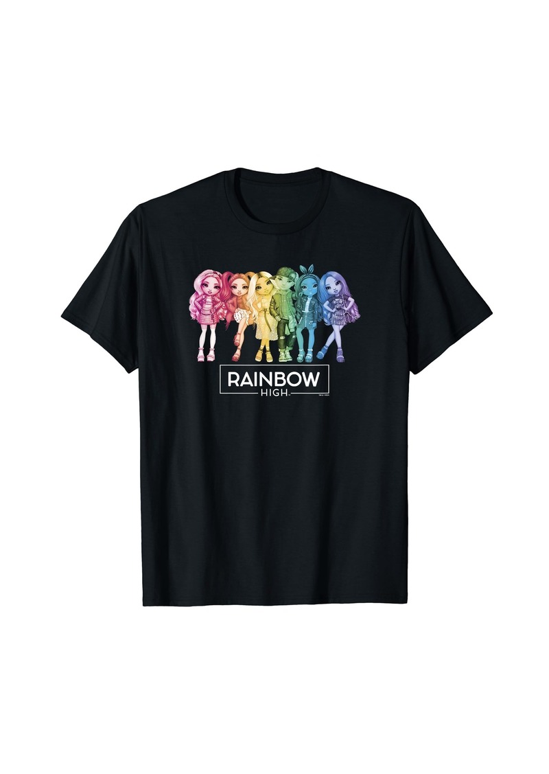 Rainbow High Rainbow Group Line Up T-Shirt