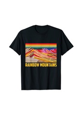 Rainbow Mountains South America Adventure Peru Hiking T-Shirt
