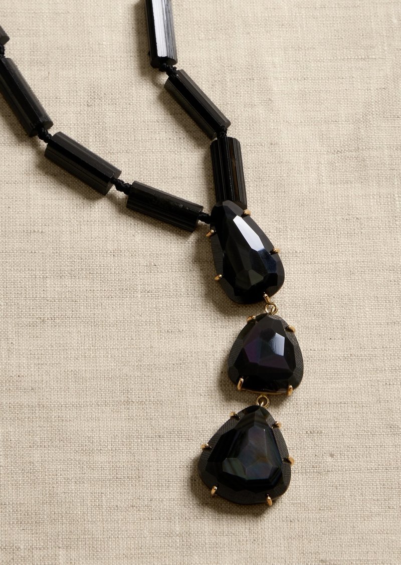Rainbow Obsidian Necklace | Aureus + Argent