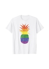 Rainbow Pride Pineapple LGBT Lesbian Gay Bi Homosexual Gift T-Shirt