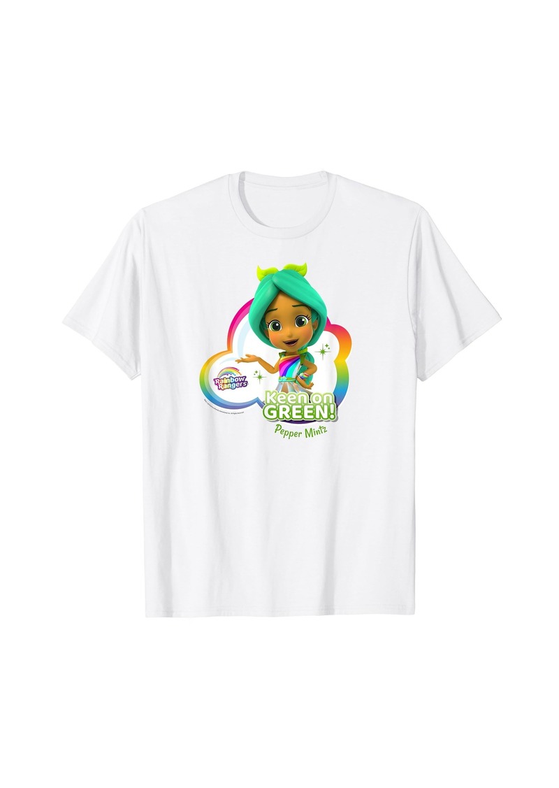 Rainbow Rangers Pepper Mintz "Keen on Green!" T-Shirt T-Shirt