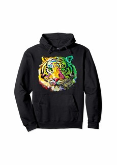 Rainbow Tiger Animal Hoodie