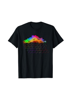 Raining Rainbow Cloud Rain T-Shirt