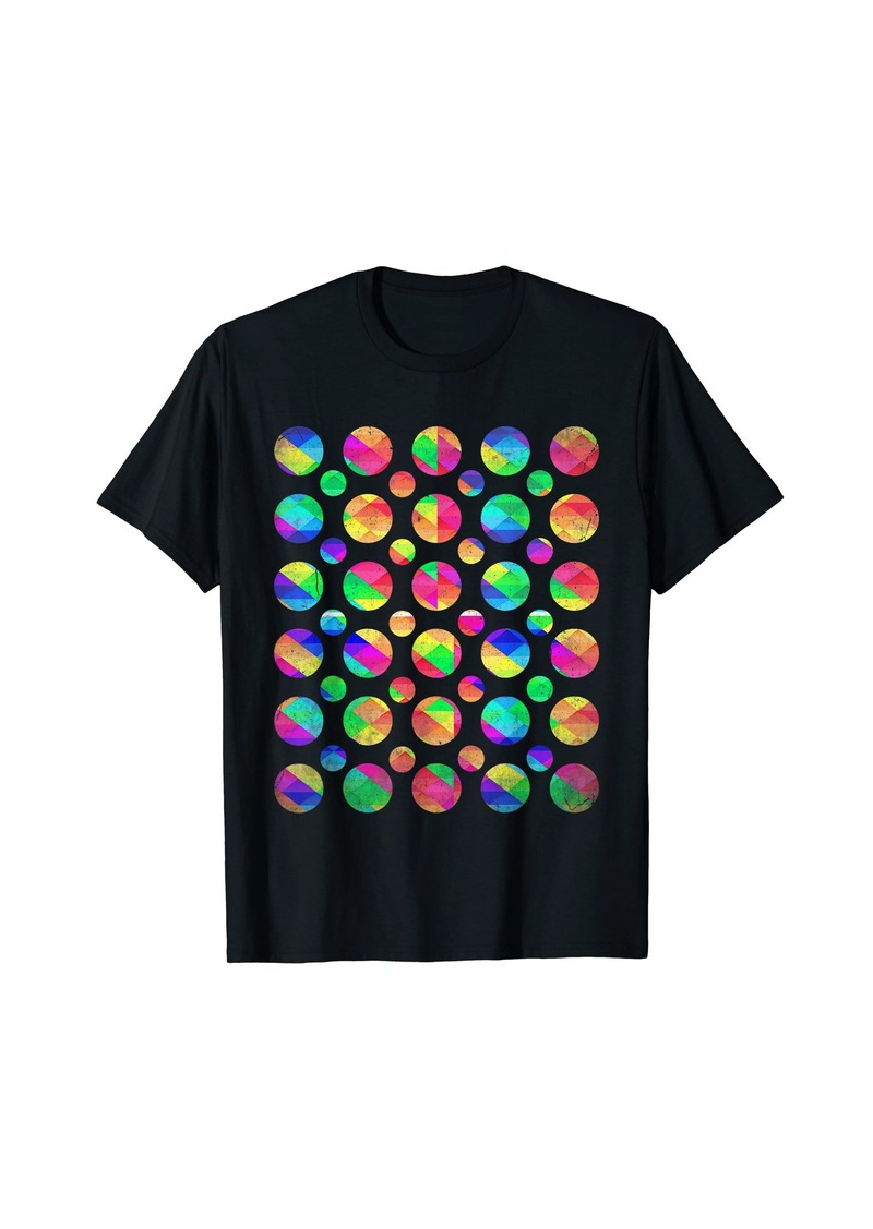 September 15th Dot Day Tee Multicolor Rainbow Polka Dot T-Shirt