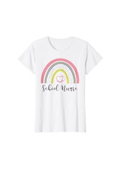 Rainbow Womens School Nurse T-Shirt