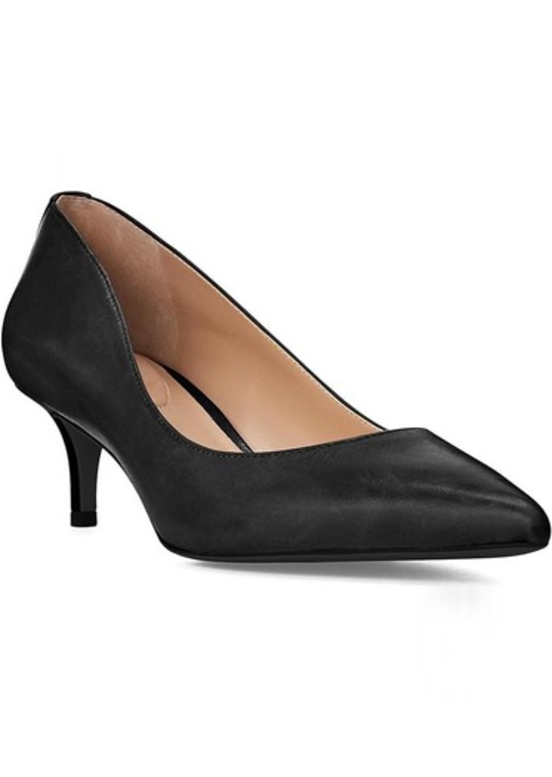 Ralph Lauren Adrienne Leather Pump