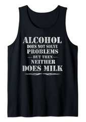 Ralph Lauren Alcohol Does Not Solve Problems. But Then neither Does Milk Tank Top
