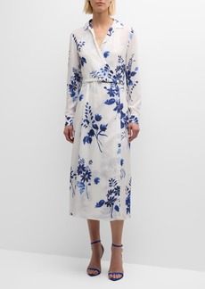 Ralph Lauren Aniyah Floral Textured Day Dress