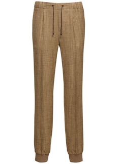 Ralph Lauren Arsenia Linen Blend Jogger Pants