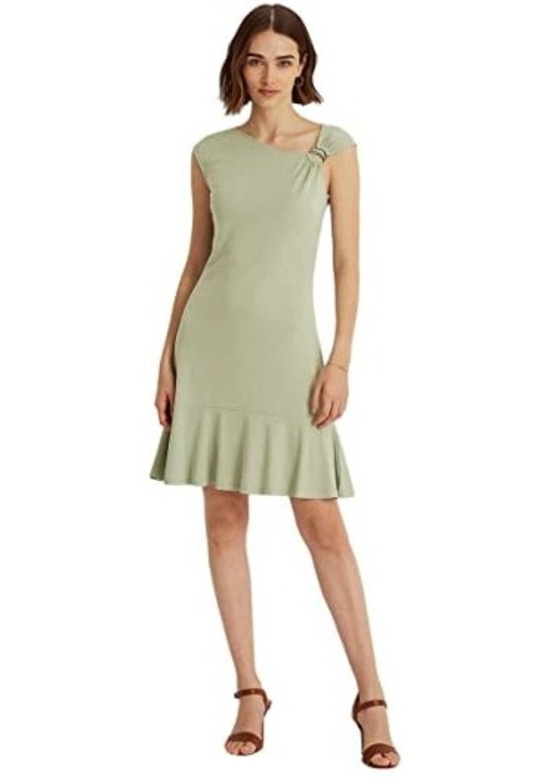Ralph Lauren Asymmetrical Jersey Dress