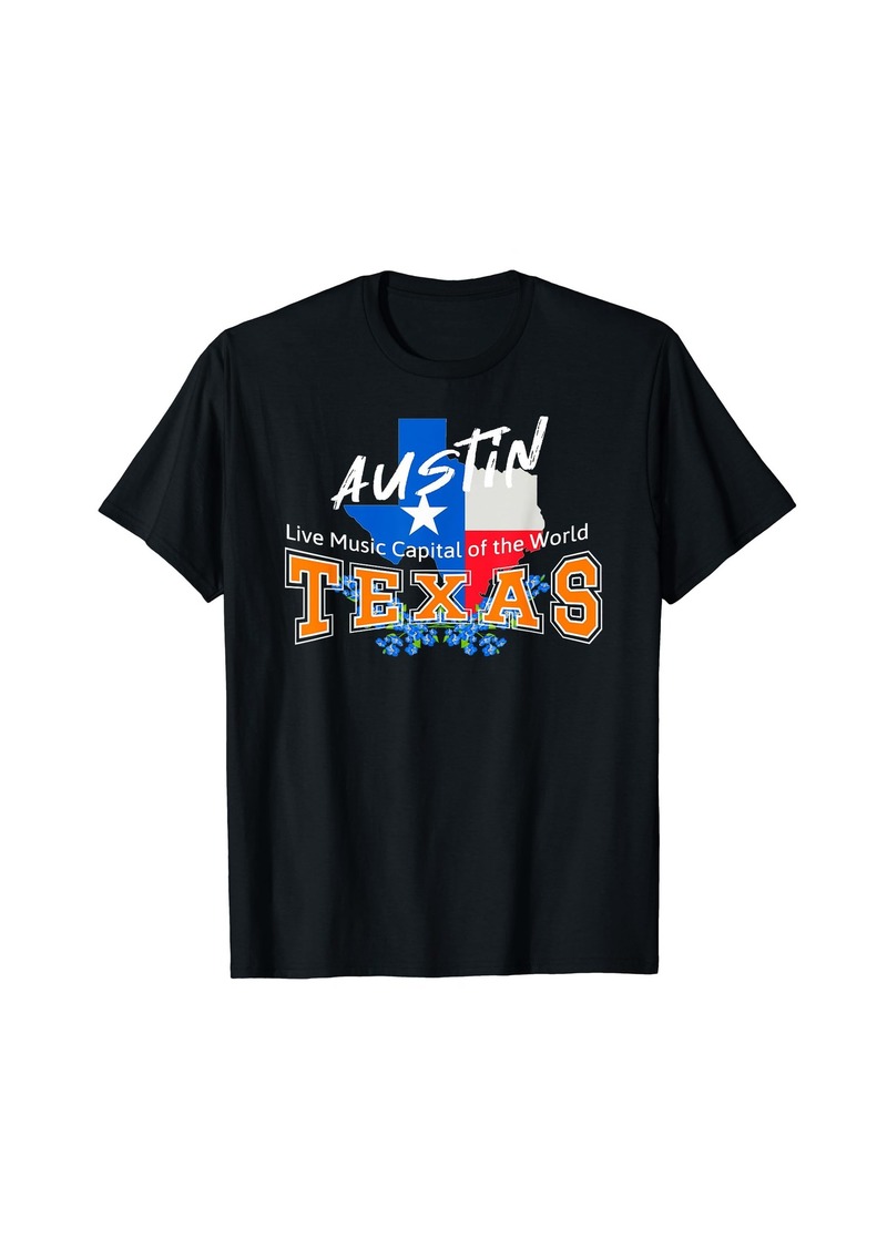 Ralph Lauren Austin Texas Nicknamed "Live Music Capital of the World" T-Shirt