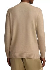 Ralph Lauren Aviator Bear Cashmere Sweater