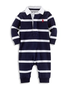 Ralph Lauren: Polo Baby Boy's Cotton Rugby Coverall