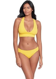 Ralph Lauren Beach Club Solids Twist X Back Bikini Top