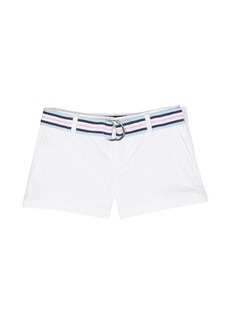 Ralph Lauren belted-waistband cotton shorts