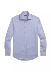 Ralph Lauren Bengal-Striped Cotton Poplin Shirt