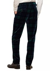 Ralph Lauren Blackwatch Tartan Velvet Trousers