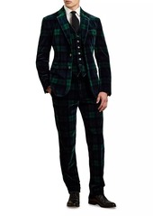 Ralph Lauren Blackwatch Tartan Velvet Trousers