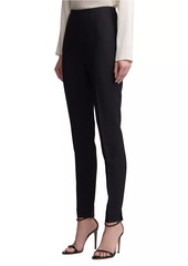 Ralph Lauren Bobbi Sculpted Wool-Blend Ankle Pants