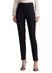 Ralph Lauren Bobbi Sculpted Wool-Blend Ankle Pants