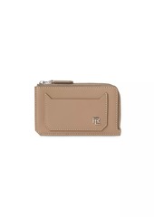 Ralph Lauren RL Box Calfskin Zip Card Case