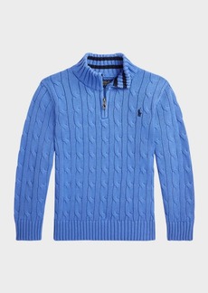 Ralph Lauren Boy's Cable-Knit Pullover, Size 2-7