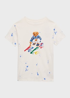 Ralph Lauren Boy's Jersey Bear T-Shirt, Size 2-7