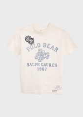 Ralph Lauren Boy's Logo-Print Jersey T-Shirt, Size 2-6