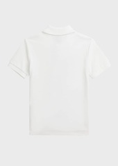 Ralph Lauren Boy's Mesh Graphic Polo Shirt, Size 2-7