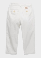 Ralph Lauren Boy's Rustic Twill Chino Pants, Size 2-7